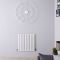 Radiador de Diseño Horizontal (Panel Único) 600mm x 590mm - Blanco - Revive