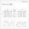 Radiador de Diseño Horizontal (Panel Doble) 600mm x 826mm - Blanco - Revive