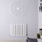 Radiador de Diseño Horizontal (Panel Doble) 600mm x 826mm - Blanco - Revive