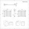 Radiador de Diseño Horizontal (Panel Único) 600mm x 826mm - Blanco - Revive