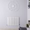 Radiador de Diseño Horizontal (Panel Único) 600mm x 826mm - Blanco - Revive