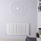 Radiador de Diseño Horizontal (Panel Único) 600mm x 1180mm - Blanco - Revive