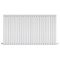 Radiador de Diseño Horizontal (Panel Único) 600mm x 1416mm - Blanco - Revive