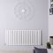 Radiador de Diseño Horizontal (Panel Único) 600mm x 1416mm - Blanco - Revive