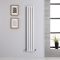 Radiador de Diseño Vertical (Panel Doble) - 1400mm x 236 mm - Blanco - Revive