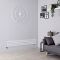 Radiador de Diseño Horizontal Blanco - 236mm x 1400mm (Panel Doble) - Revive