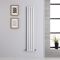 Radiador de Diseño Vertical (Panel Único) 1400mm x 236mm - Blanco - Revive