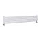 Radiador de Diseño Horizontal Blanco - 236mm x 1400mm - Revive