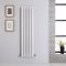 Radiador de Diseño Vertical (Panel Doble) 1400mm x 354mm - Blanco - Revive