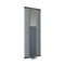 Radiador de Diseño Vertical Con Conexión Central - Con Espejo - Color Efecto Piedra - 1700mm x 640mm x 60mm - 1300 Vatios - Lublin