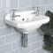 Conjunto Tradicional para Cuarto de Baño Completo con Inodoro Monobloque y Lavabo Suspendido - Richmond