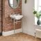 Conjunto de Baño Tradicional Completo con Inodoro, Cisterna Alta y Consola - Richmond