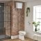 Conjunto de Baño Tradicional Completo con Inodoro, Cisterna Alta y Consola - Richmond