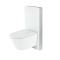 Kit para Inodoro Blanco de 500mm Completo con Inodoro WC Japonés Inodoro-Bidé Inteligente - Saru
