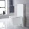 Kit para Inodoro Adosado Blanco de 500mm Completo con Inodoro - Saru