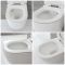 Conjunto de WC Completo con Kit para Inodoro Negro de 500mm e Inodoro sin Brida Otterton - Saru