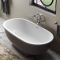 Bañera Exenta Tradicional con Doble Respaldo  - 1560mm x 810mm – Disponible en Distintos Acabados - RAK Washington x Hudson Reed