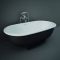 Bañera Exenta Tradicional con Doble Respaldo  - 1560mm x 810mm – Disponible en Distintos Acabados - RAK Washington x Hudson Reed