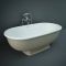 Bañera Exenta Tradicional con Doble Respaldo  - 1560mm x 810mm – Disponible en Distintos Acabados - RAK Washington x Hudson Reed