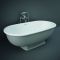 Bañera Exenta Tradicional con Doble Respaldo Gris - 1560mm x 810mm - RAK Washington x Hudson Reed