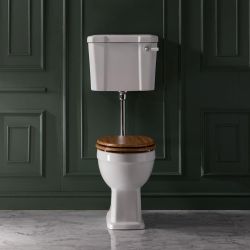 Conjunto Completo con WC y Cisterna Baja - Selección de Kit de Descarga y Tapa de WC - Richmond