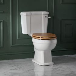 Inodoro Monobloque Tradicional Completo con Cisterna y Tapa para WC - Disponible en Distintos Acabos y con Selección de Tapas para WC - Richmond