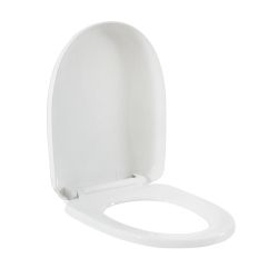 Tapa y Asiento para WC Color Blanco Tradicional con Cierre Amortiguado - Legend