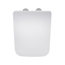  Tapa para WC Blanca para Inodoro Monobloque con Cierre Amortiguado de Montaje Superior y Desenganche Rápido - Avenham