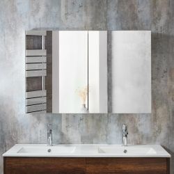 Armario de Baño con Espejo - 1000mm x 660mm - Cleo