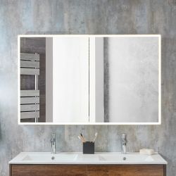 Armario de Baño con Espejo con Luz LED - 1200mm x 750mm - Amelia