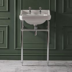 Lavabo con Consola Tradicional Richmond - Disponible en Distintas Medidas y Distintos Acabados
