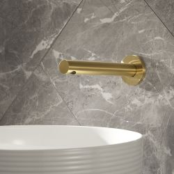 Caño Mural Moderno para Lavabo o Bañera - Disponible en Distintos Acabados - Otto
