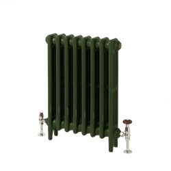 Radiador de Hierro Fundido de 3 Columnas - Altura de 560mm - Verde Duck Green de Farrow & Ball - Mercury