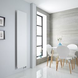 Radiador de Diseño Eléctrico Vertical - Panel Plano - Disponible en una Variedad de Acabados y Tamaños - Rubi - ECOSO de Hudson Reed
