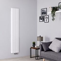 Radiador de Diseño Vertical - Blanco Mate - en Aluminio - Disponible en Distintas Medidas - Aurora
