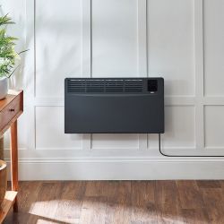 Panel Convector Eléctrico Inteligente - con Opción de Enchufe/de Conexión a la Red Eléctrica y con Distintos Acabados y Potencias Caloríficas - Elio