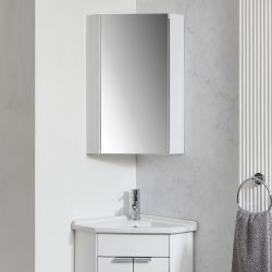 Armario con Espejo de Esquina para Baño - Cluo