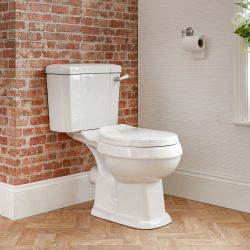 Pack de WC Completo con Inodoro Cisterna con Salida Horizontal y Tapa Tradicional - Richmond