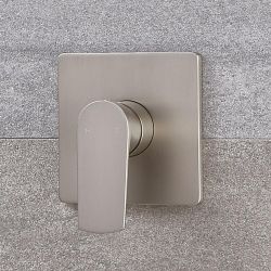 Mezclador de Ducha Manual Moderno de 1 Salida Cromado - Harting