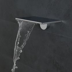 Erogador para Bañera o Ducha con Efecto a Cascada Realizado en Acero Inoxidable