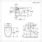 Inodoro WC Oval Moderno Suspendido sin Brida 340x380x570mm con Tapa de WC con Cierre Amortiguado – Kenton