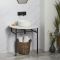 Lavabo Consola Moderno Negro con Encimera - Disponible con Selección de Acabados y Lavabos - Nitido