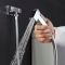 Kit de Ducha Higiénica Mural  para WC  de 1 Salida con Telefonillo de Ducha, Soporte Mural y Flexo - Kubix
