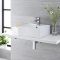 Lavabo Moderno para Sobre Encimera en Blanco - Disponible en distintas medidas y con rebosadero en distintos acabados - Halwell