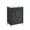 Mueble de Lavabo Moderno de Suelo - 610mm - Completo con Lavabo - Disponible con Distintas Manijas y Acabados - Edge