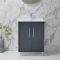 Mueble de Lavabo Moderno de Suelo - 610mm - Completo con Lavabo - Disponible con Distintas Manijas y Acabados - Edge