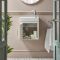 Mueble de Lavabo Tradicional Suspendido - 400mm - Completo con Lavabo - Disponible en Distintos Acabados con Manija en Distintos Diseños y Acabados - Thornton