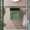 Mueble de Lavabo Tradicional Suspendido - 400mm - Completo con Lavabo - Disponible en Distintos Acabados con Manija en Distintos Diseños y Acabados - Thornton