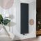 Radiador Eléctrico Vertical de Diseño con Panel Plano - 1800mm - Disponible en Distintas Medidas, Acabados y con Elemento Eléctrico Wi-Fi - Opción con Enchufe o de Conexión a la Red Eléctrica - Ria - Fabricado por ECOSO de Hudson Reed