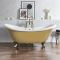 Bañera Exenta Tradicional con Doble Respaldo - 1750mm x 730mm - Bañera y Patas Disponibles En Distintos Acabados - Legend